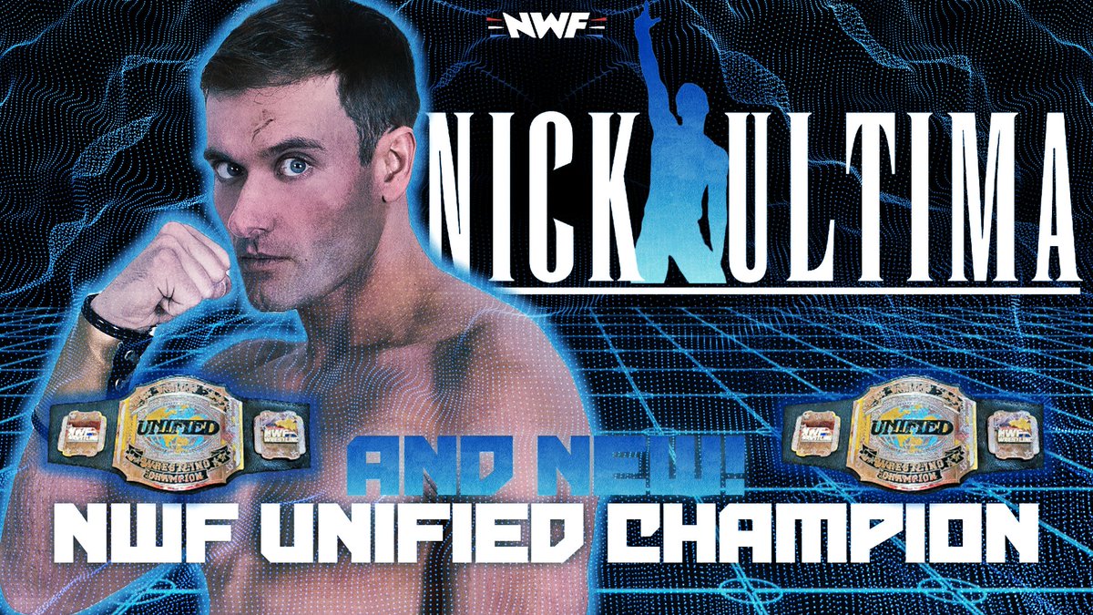 In case you haven't heard... After the 6th Annual Future Stars Anniversary Event yesterday, we have a NEW NWF Unified Champion in Nick Ultima!