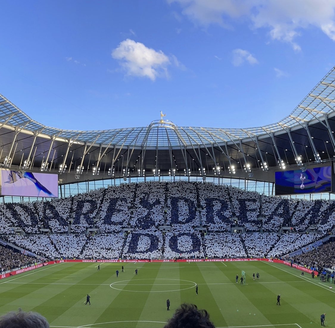 TheChrisTutt's tweet photo. @ROTS1882 Definitely felt quieter for a North London Derby… palpable difference from 2 years ago https://t.co/O7Cvb6F3JG