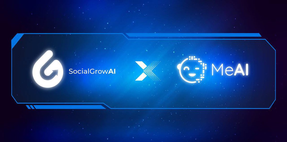 SocialGrowAI's tweet photo. We are excited to partner with @MeAi_app 🔥 

An innovative project that allows users to utilize AI to boost their wellness journey through GameFi and SocialFi!

Get inspired and earn with our various possible integrations! 🚀 https://t.co/TqnCK5iqnI