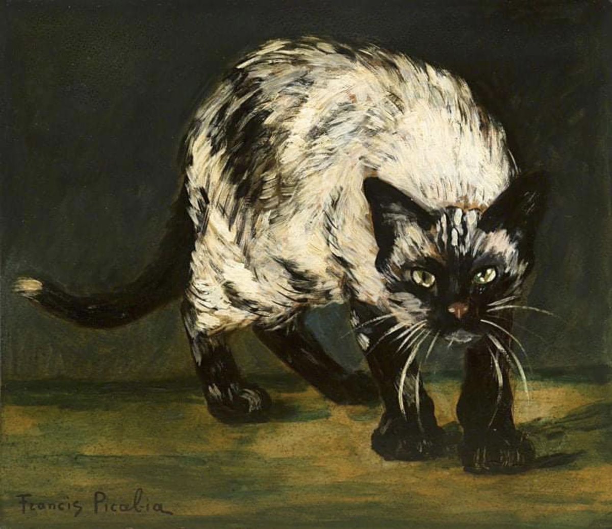 Francis Picabia - Le chat (1938)
#francispicabia #picabia