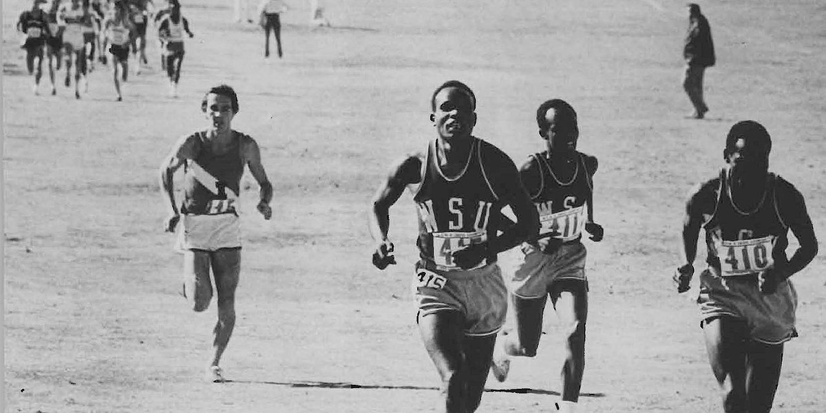 He couldn’t walk until he was 6 due to an injury as a toddler. As a teen, he was inspired by Olympic champion Kip Keino. Known as the “Nandi Warrior” for the hills around his village, Hnery Rono arrived at #WSU from Kenya in 1976. In the next Washington State Magazine! #GoCougs