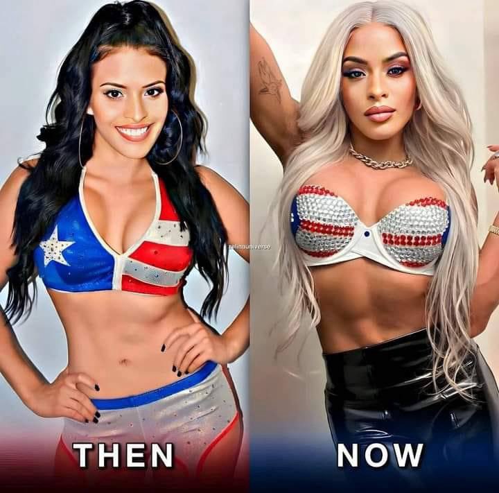 Zelina Vega THEN or NOW?!!😍😍😍😍