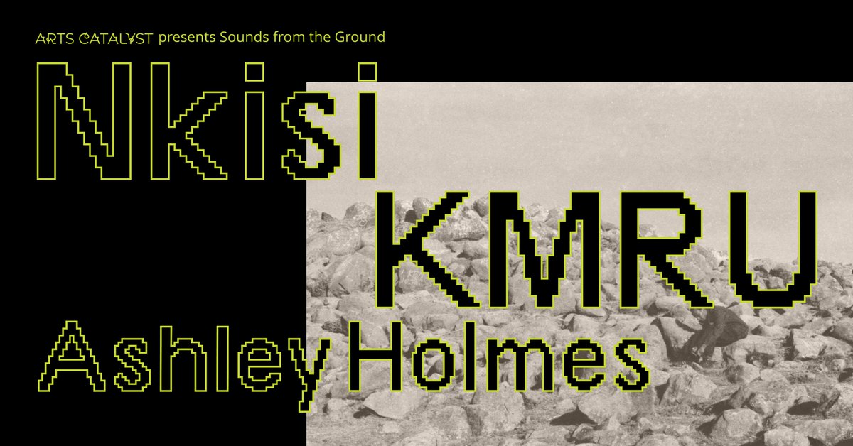 Don't miss Sounds from the Ground on 16 May - a night of hypnotic live experimental electronic music. With a live performances from internationally acclaimed artists @nkisiii @joseph_kamaru plus DJ sets by @ashleyholmes__ Full access info + tickets > bit.ly/3V9AqvP