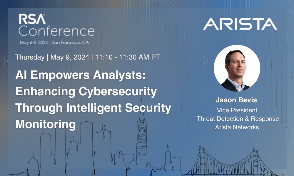 Going to #RSAC? Join Jason Bevis @hackersagents as he dives into how security programs incorporate AI, enabling their analysts to strengthen their organizations' defenses, improve efficiency, and proactively address emerging threats. Learn more: ​ bit.ly/3Q90OCN