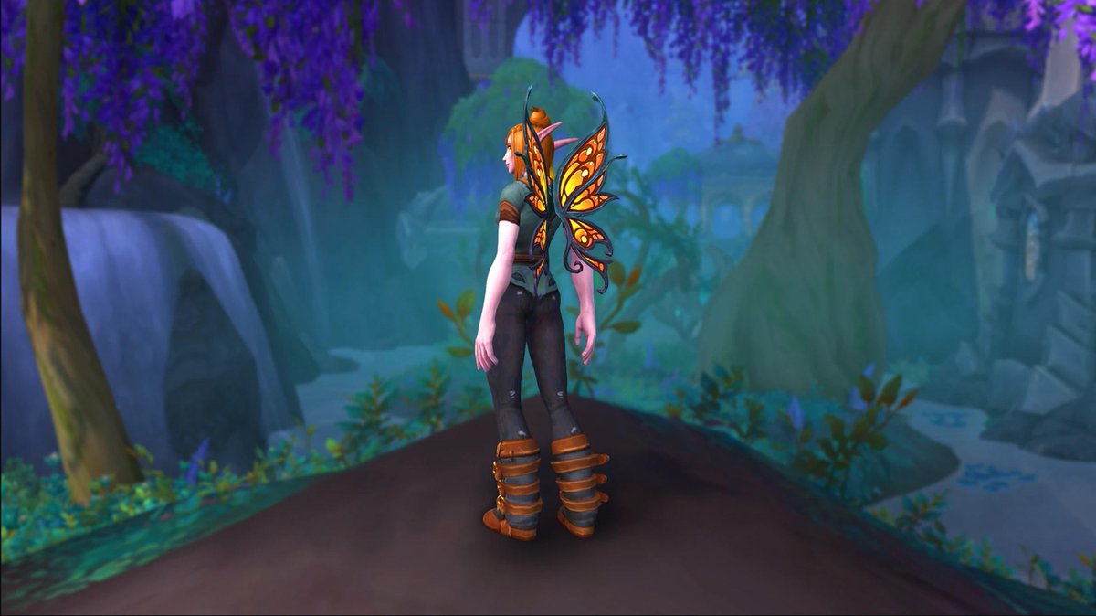 The special reward for completing the Traveler's Log for May 2024 is the Wings of the Amber Monarch transmog. #Dragonflight #Warcraft wowhead.com/news/may-2024-…