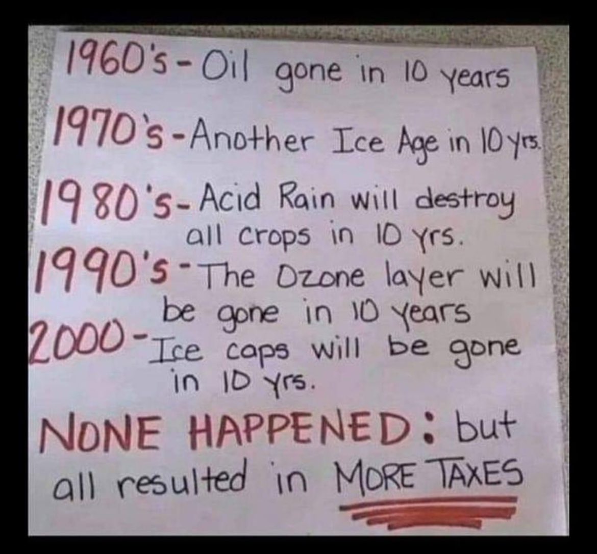 When do we stop buying their BS? #ClimateEmergency 
#WEFAgenda2030 
#climatehoax