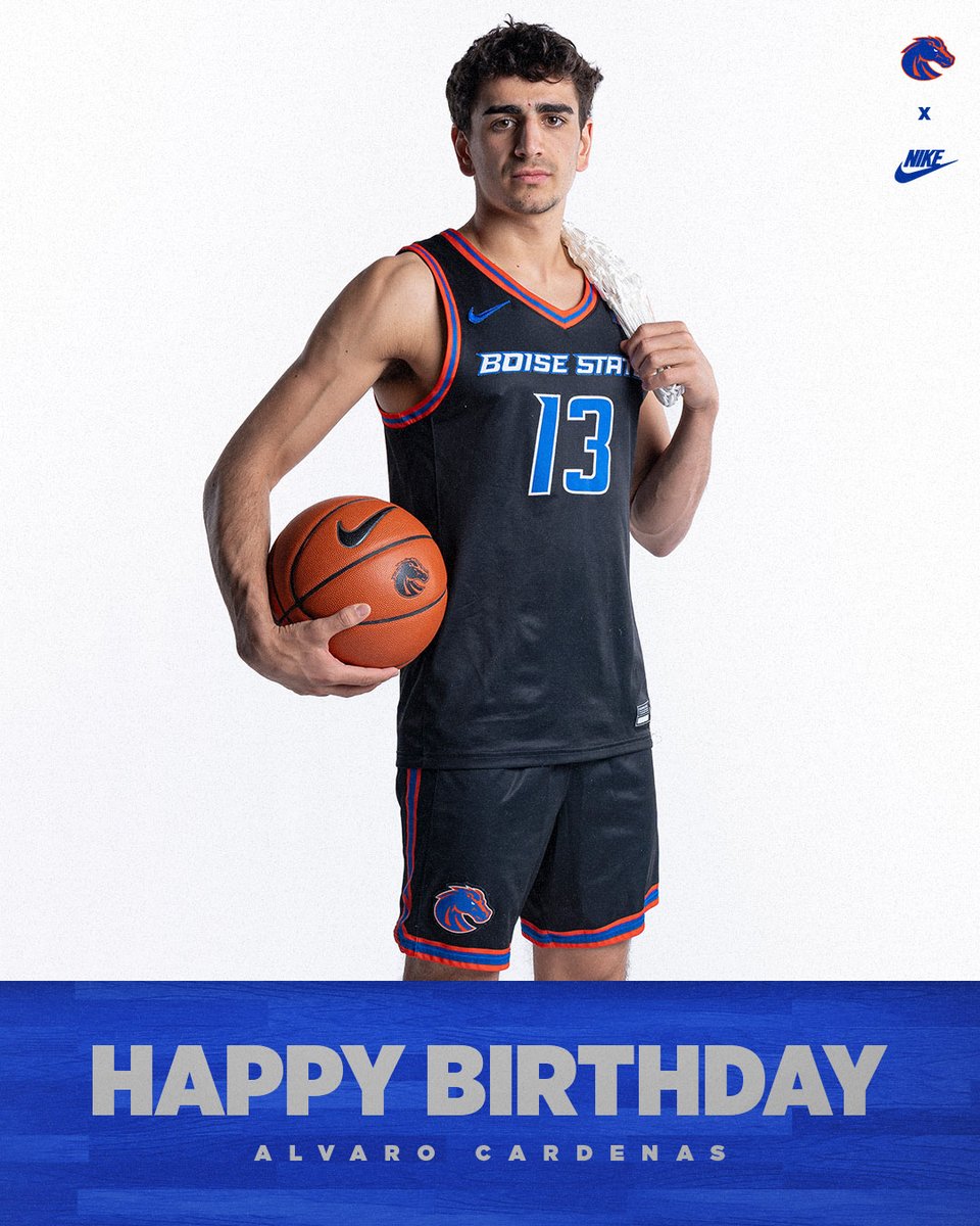 Help us wish a Happy Birthday to the newest member of our Bronco Family, @7Alvaroct! 🎉 #BleedBlue x #UnbreakableCulture