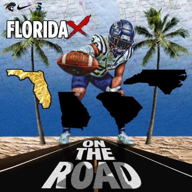 In the Sunshine State for the next couple of days! #MarkTheSpot25❌️