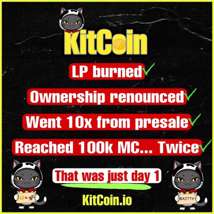 Congrats @Snakethegreat4🍾🍾 you won 500,000 $KITTY from @KitCoinx & @martechnetworks Draw ID: 6806238 More chances via @theXpicker thexpicker.com/draw/6806238/w… #thexpicker