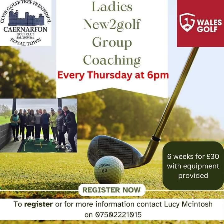 Clwb Golff Caernarfon tweet media
