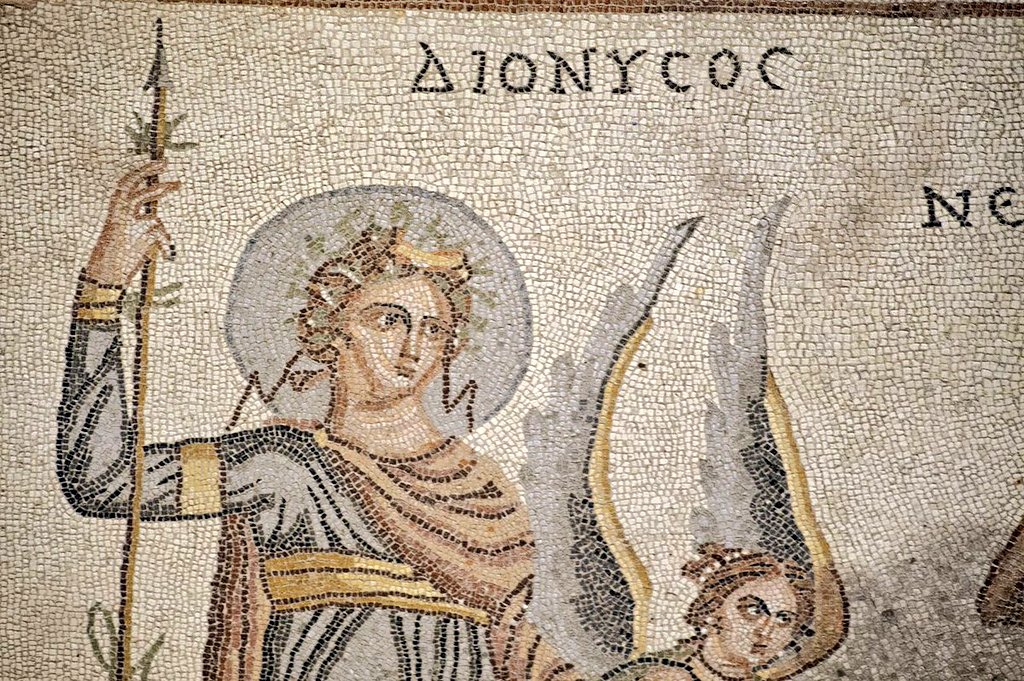 #MosaicMonday
Dionysus triumph, a mosaic from the House of Poseidon, Zeugma Mosaic Museum, Turkey. 
#Archaeology #History #art