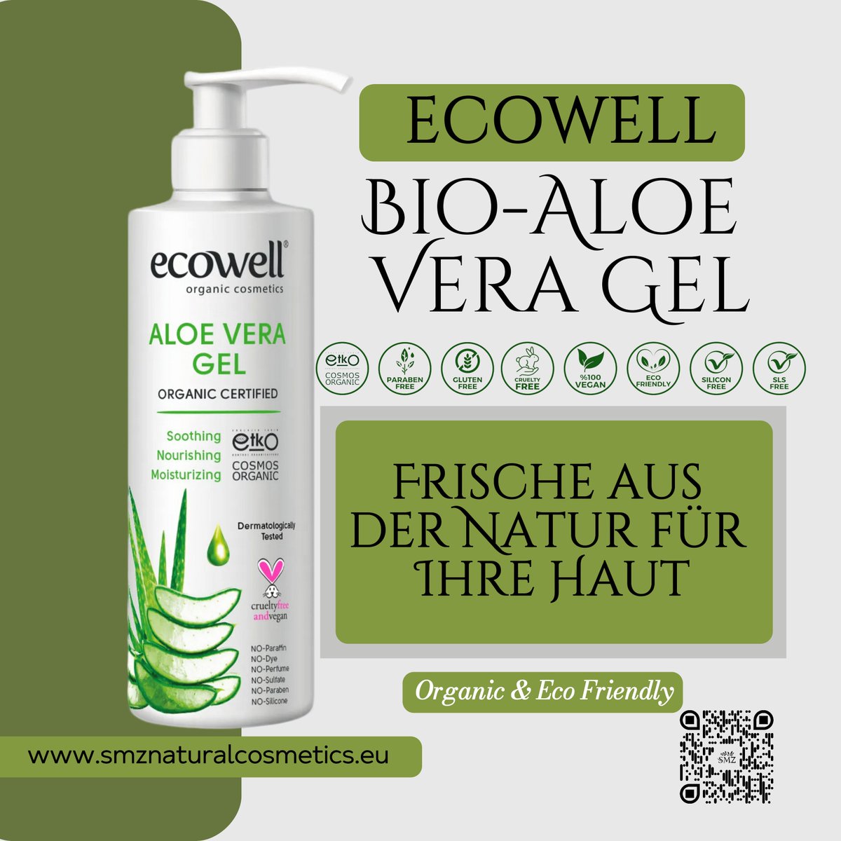 🍃Frische aus der Natur für Ihre Haut🍃
smznaturalcosmetics.eu 
#NatürlicheHautpflege #BioAloeVera #OrganicBeauty #VeganBeauty #AloeVeraGel #Hautpflegeprodukte #BioKosmetik #Naturkosmetik #Hautpflegeroutine #HautHydration #smznaturalcosmetics #smznatural #Wien #wienmitte