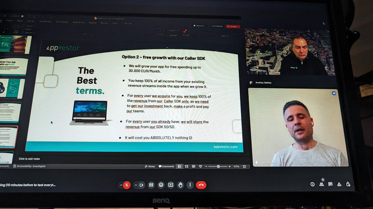 We're live streaming a presentation of @Appvestor_ApS to offer you ways of monetizing your apps on the Play Store, Igor is on stage youtube.com/live/OT-FLgSOZ…