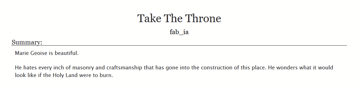 finally got round to posting my piece for <a href="/opdoffyzine/">Bird of Paradise 🦩 ACCOUNT UNMONITORED</a> ... oh this man, this flamboyant asshole. 

archiveofourown.org/works/55558531