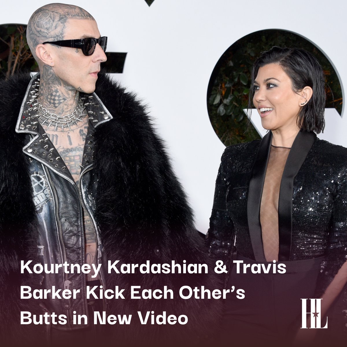 Watch Kourtney Kardashian and Travis Barker kick each other's butts in this video: hollywoodlife.com/2024/04/29/kou…