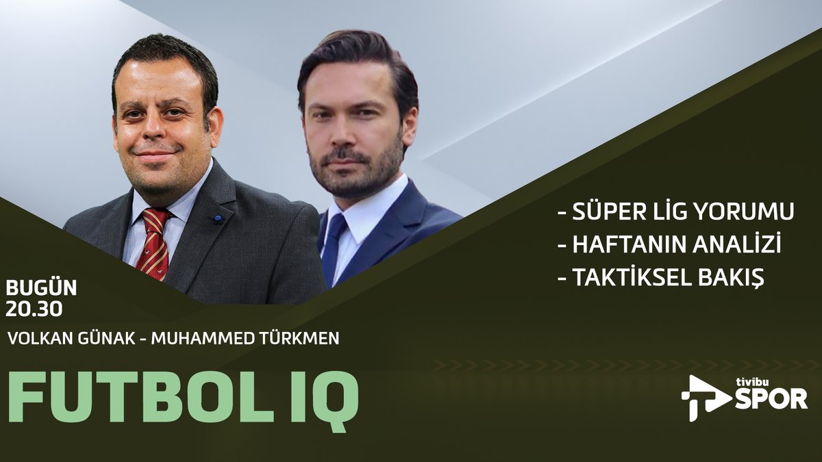 Süper Lig'de oynanan maçların taktiksel analizini @volkangunak ile @muhammedturkmn Futbol IQ'da yapıyor! Canlı yayın👇 youtube.com/live/IXpX1_S66…