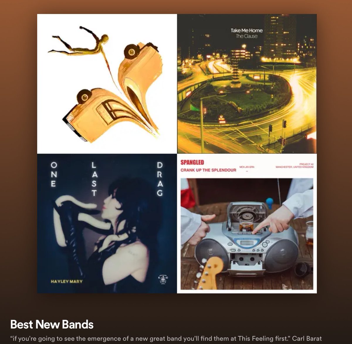 Best New Bands playlist adds 17/2024 🎸🔥 @Seb_lowe_music @theclauseuk @hayleymarymusic @Spangledband @cuspband_ @candidcov @BagofCans3 @Dovv_Music @tomwebbermusic @camensuk @alexspencerUK @betterjoymusic @beverlykills031 @coco_lost @KaidenNolan & more! 🔊…