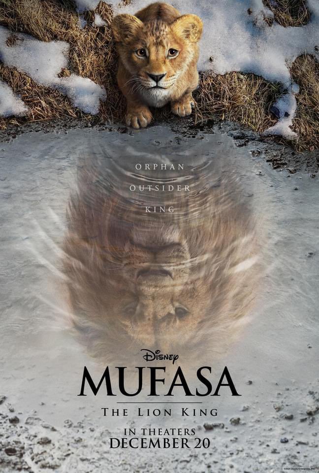 I’ve been saying it all along. The worst part about Lion King is that the Lion King dies to early in the movie. Glad to see Mufasa: The Lion King finally get the recognition he deserves.

#Mufasa #SimbaNotMyKing

-Pedro