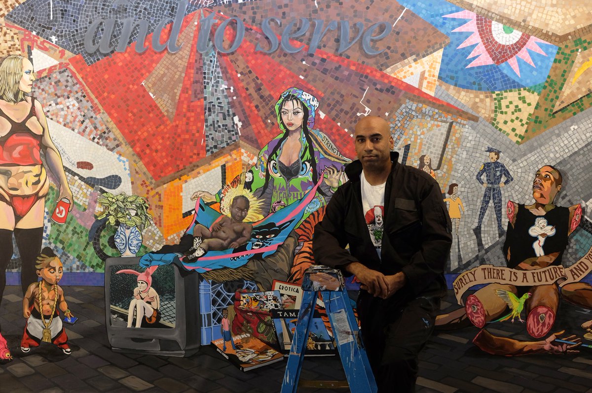 Ep. 57 is with UCLA MFA candidate, painter Nehemiah Cisneros. He's a KCAI alum who shares his approach to applying to MFA programs, what he's gained from the program so far, &amp; the art of writing about yourself 

Listen: open.spotify.com/episode/6bxZCW…
Watch: youtu.be/VV2dOILZI6k?si…