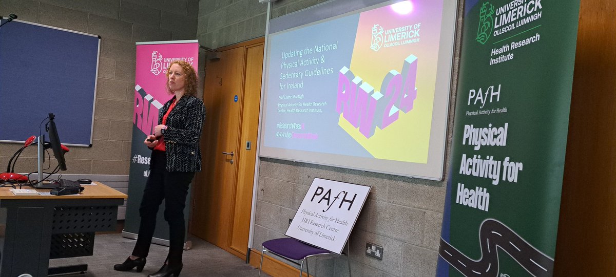 We kicked off Research week! #Researchweek @HRI_UL @CatherineBWoods @DrBPCarson @BrendanOK_ @mph8 @dairefitzy @tadhgPyne