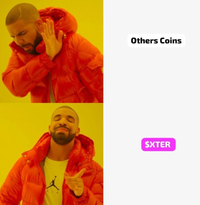 $XTER MEME 🟪 

$XTER $XTER $XTER                

Press the link below to join the hype!  
forge.gg/invite/XE1tOcT 

$XTER #meme #marketingfi #Xterioart #xtervideo