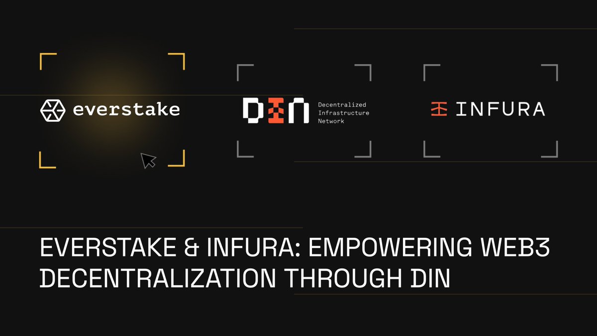 1/6 We are proud to be among the operators on <a href="/infura_io/">Infura</a>’s Decentralized Infrastructure Network since it plays a vital role in ensuring the decentralization, security, and accessibility of Web3.

But what is it exactly, and why is it so important? 👇