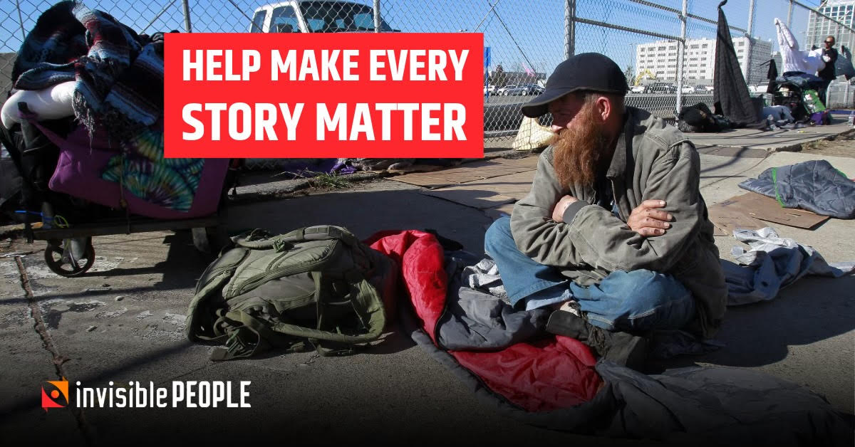 🌟 Help us report on the dangers of anti-homeless legislation! Legacy media's outdated model leaves critical issues like the criminalization of homelessness unreported. Your donation to Invisible People changes that. Become a monthly donor today! 📰💪 secure.qgiv.com/for/makeeverys…