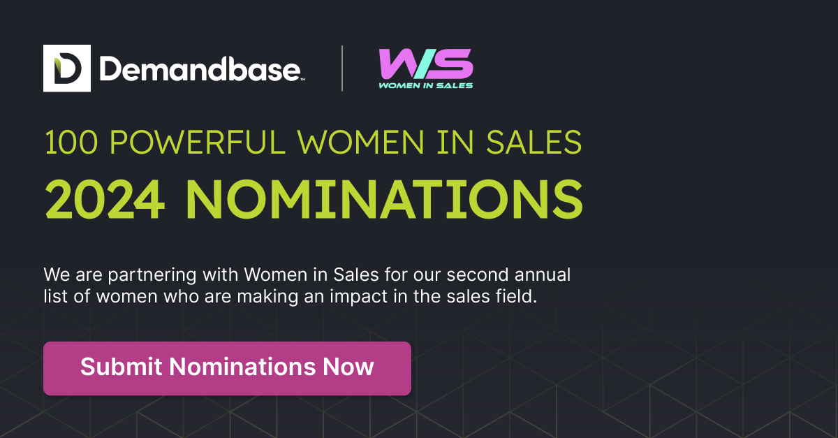 ⏰ It's your last chance to recognize women in sales who deserve a spot on the prestigious 2024 list of 100 Powerful Women in Sales! 🤩 Hurry, there's just 1️⃣ more day left to submit your nominations! Submit your final nominations today: ➡️ bit.ly/3xzGHae