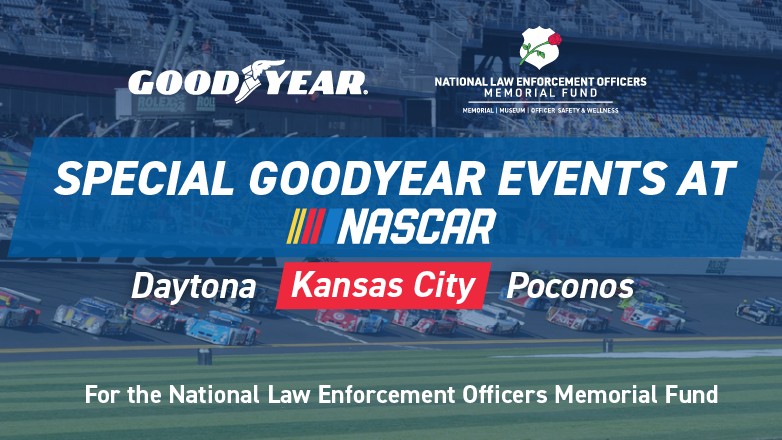 START YOUR ENGINES! NASCAR and the NLEOMF are teaming up for first responder appreciation events throughout the 2024 race season! Join us at the AdventHealth 400 on May 5th at Kansas Speedway as we celebrate and honor first responders. Info/tickets 🏁 bit.ly/4biBKRB