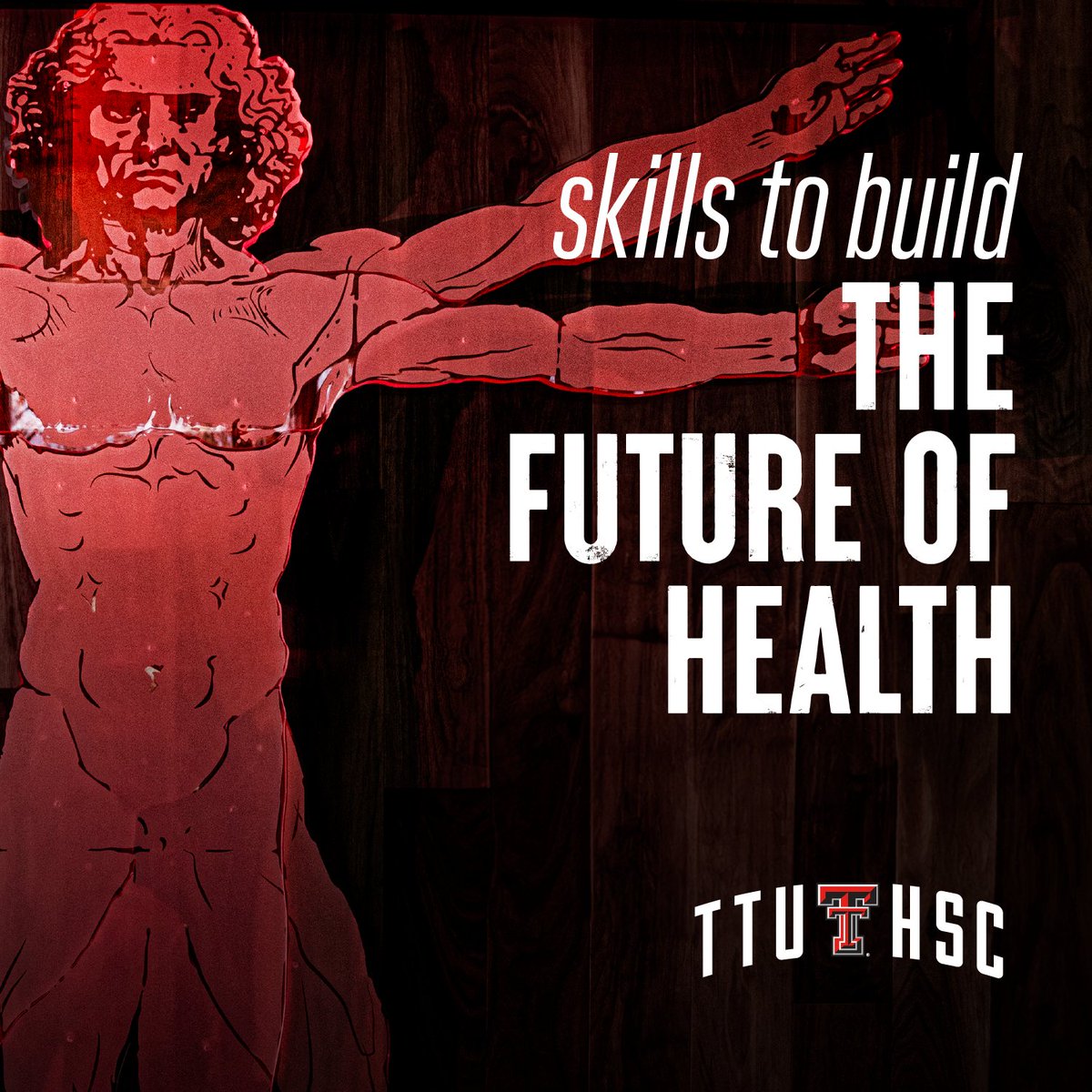 𝘚𝘬𝘪𝘭𝘭𝘴 𝘵𝘰 𝘣𝘶𝘪𝘭𝘥 𝗧𝗛𝗘 𝗙𝗨𝗧𝗨𝗥𝗘 𝗢𝗙 𝗛𝗘𝗔𝗟𝗧𝗛. The TTUHSC Institute of Anatomical Sciences promotes interdisciplinary anatomical education, research and outreach missions of all schools of Texas Tech University Health Sciences Center. #TTUHSCfuture