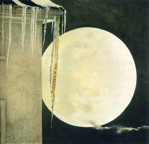 アンドリュー・ワイエス （Andrew Wyeth、1917-2009） 『月の狂気』 （Moon Madness）