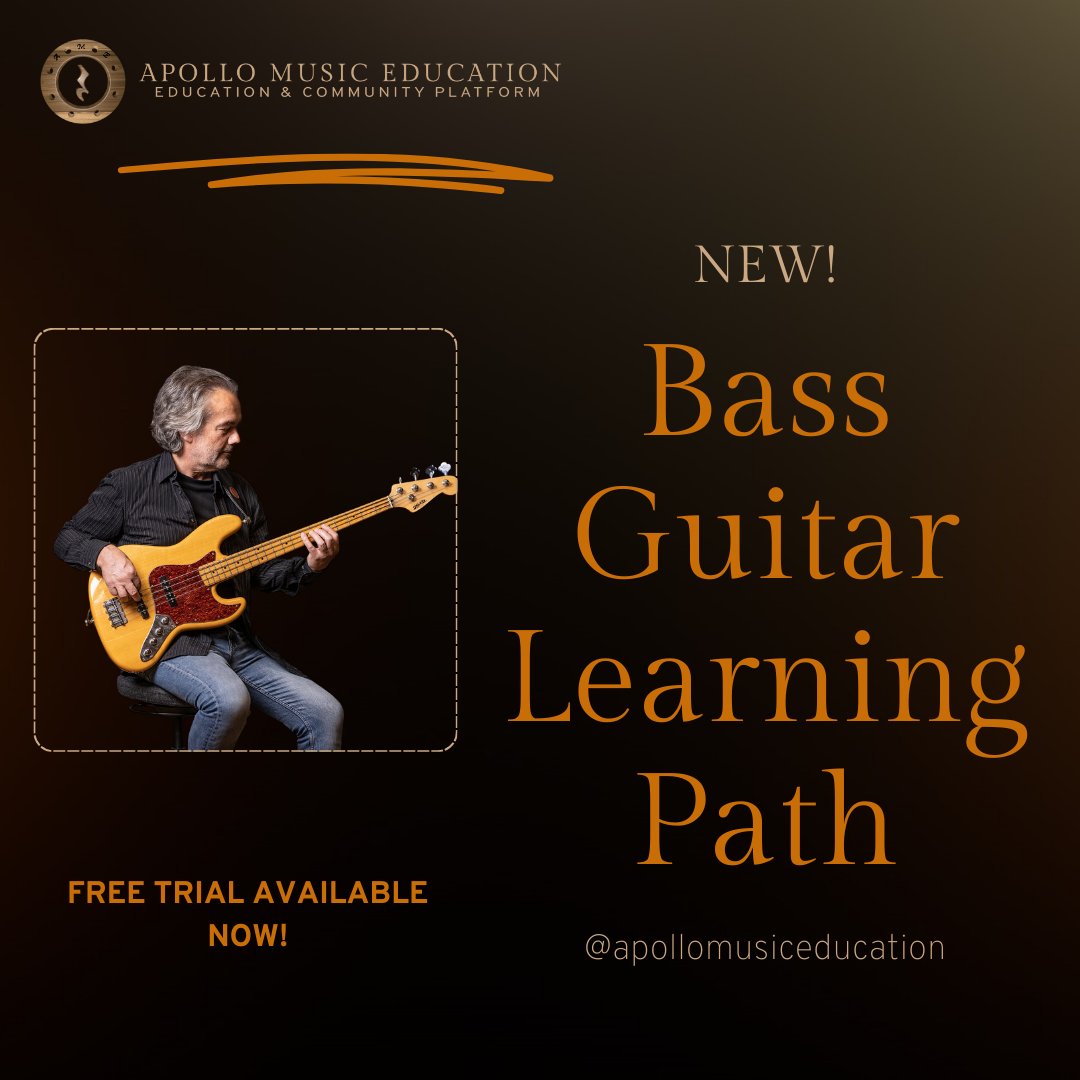 Learn to Play Bass Guitar is an interactive Online Course like no other. Developed for Online Education by a true professional. apollomusiceducation.com/learn-to-play-…

#bassguitar #bassguitarist #bassguitarlessons