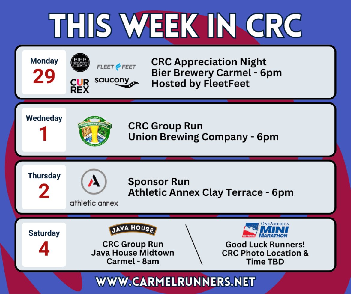 Its race week. Lets lace em up run and be social. Atop by the tent at the Indy Mini expo. #runwalkbesocial #runnersclub #running #walking #social