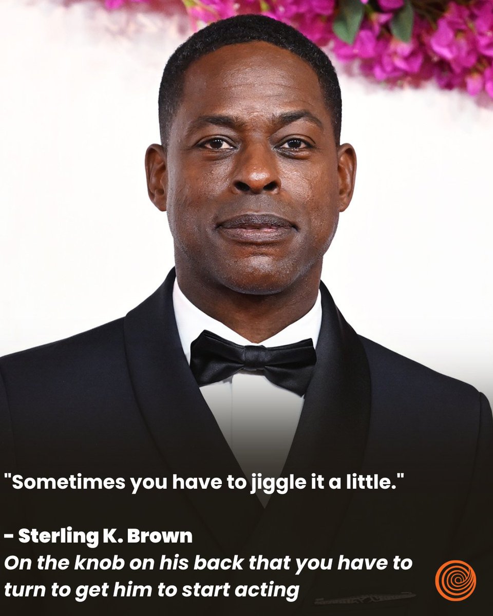 Sterling K. Brown said WHAT?!