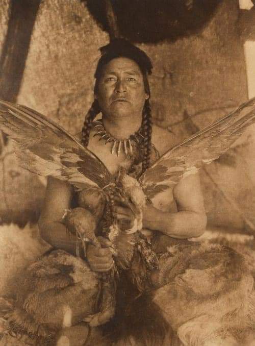 Awesome Viintage Photograph of A Native American Elder Photographer & Tribe: Un Known