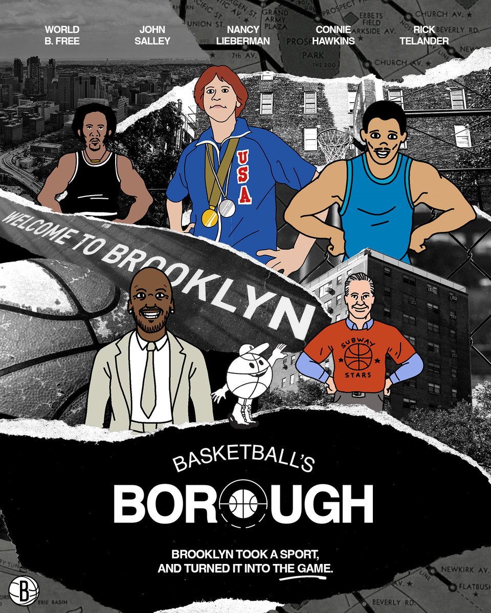 “It took a sport, and made it into the game.” Introducing Basketball's Borough, a new series that explores the history of the game through the legends who made their name on the playgrounds of Brooklyn. 📺 bit.ly/3wfUjHs