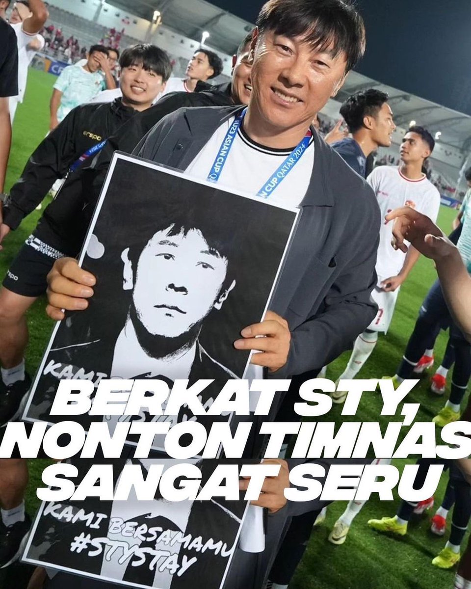 Coach hebat, terimakasih karena bikin timnas Indo jauh lebih baik, semangat masih ada perebutan tempat ketiga