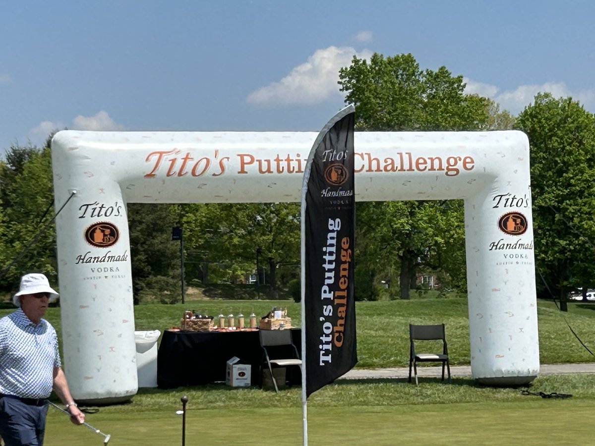 My kind of putting challenge. ⁦@TitosVodka⁩ ⁦@TMFoundation⁩