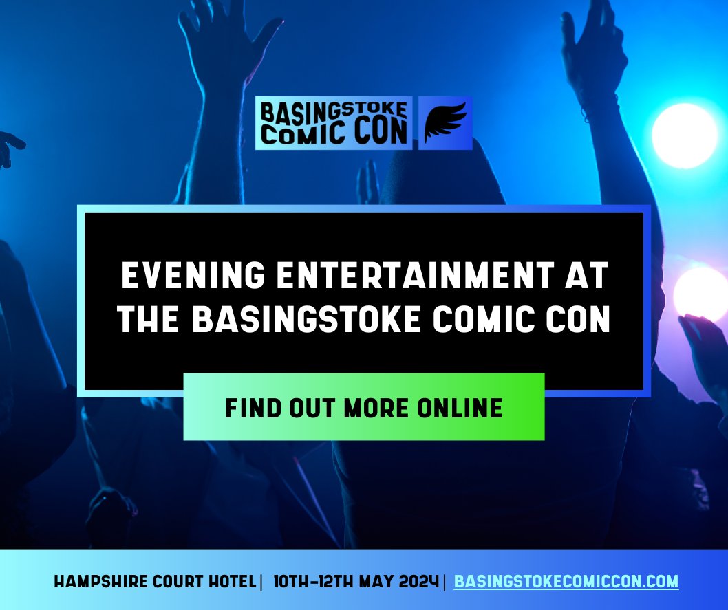 Looking for some evening entertainment at the BCC? 🪩 From DJ sets to Pirate-themed shenanigans, we've got you covered! 🚀 Find out what's on here: bit.ly/3Un2nyb #eveningentertainment #comicconuk #comiccon2024