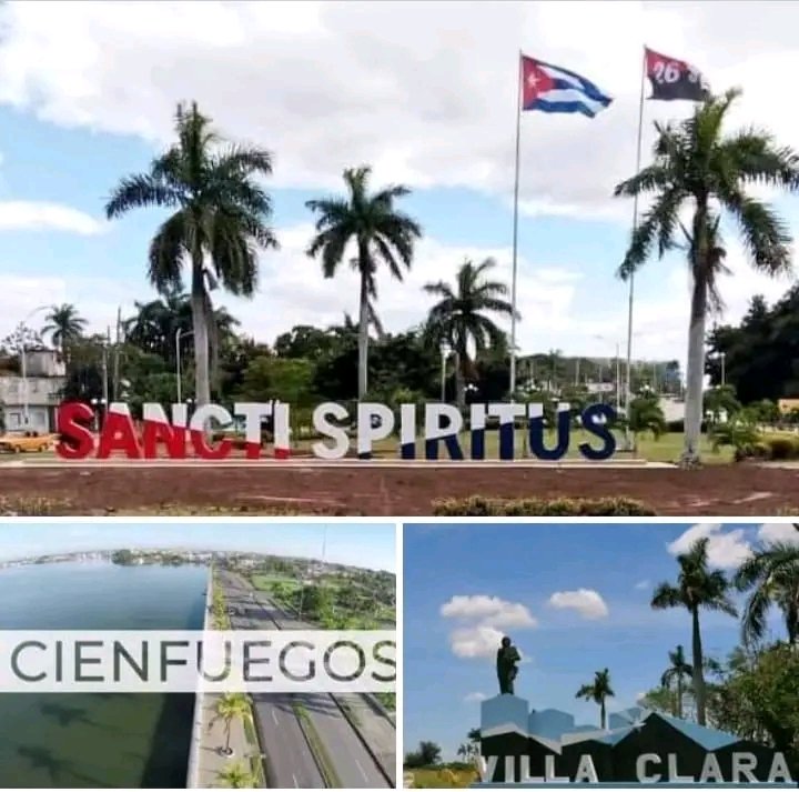 Nuestras felicitaciones a las provincias destacadas en la emulación por el 17 de Mayo, Sancti Spiritus, Cienfuegos y Villa Clara #AnapCuba #UnidosXCuba #GenteQueSuma