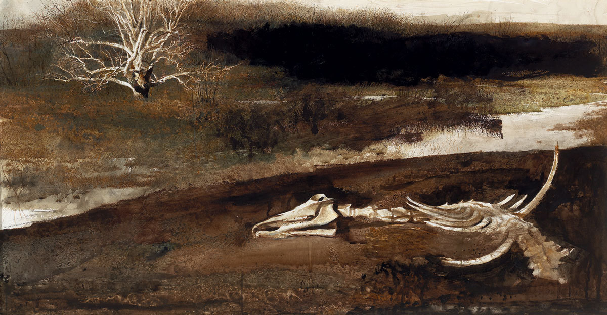 アンドリュー・ワイエス （Andrew Wyeth、1917-2009） 『悪夢』 （Night Mare）