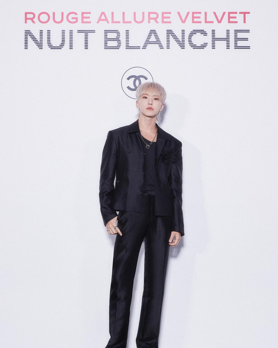 [29-04-24 | #Hoshi]
✨⭐️ 
#CHANELNUITBLANCHESEOUL 
#ChanelBeauty
@/chanel.beauty.korea
_______________
instagram.com/ho5hi_kwon