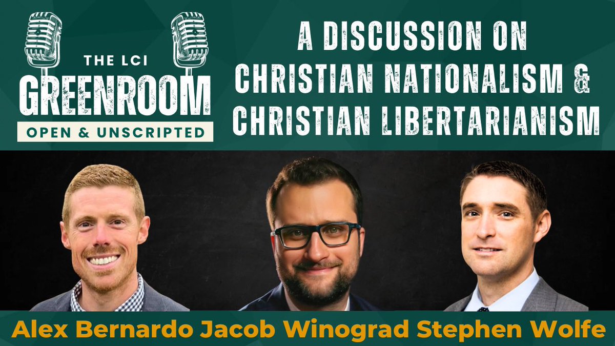 Tune in 5/3 8:30pm ET for a discussion between @PerfInjust & @prolibertypod on Christian Nationalism & libertarianism, moderated by @BiblicalAnarchy. What is nationalism? Do Christians have political obligations? Do we 'lose down here'? The trio will answer these questions & more