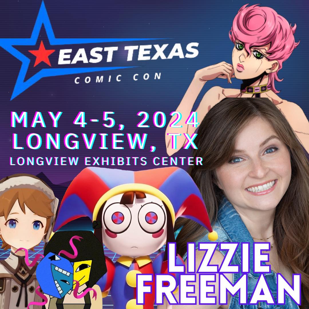 I’ll be at East Texas Comic Con at the Longview Exhibits Center, Longview TX from May 4th - 5th! See you all soon!