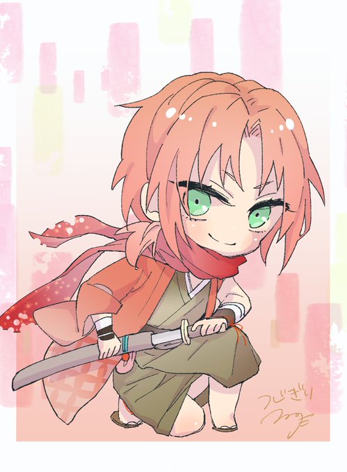 「haori holding weapon」 illustration images(Latest)