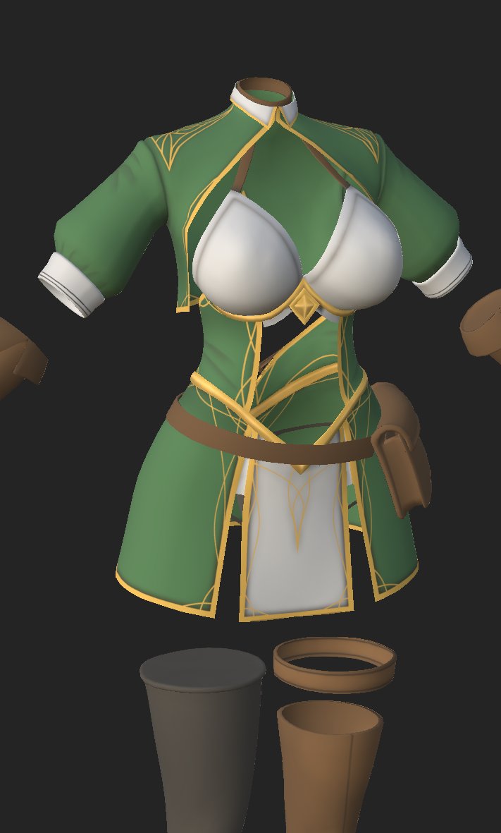 WIP new Kyra costume for <a href="/Insektum/">Insektum</a>