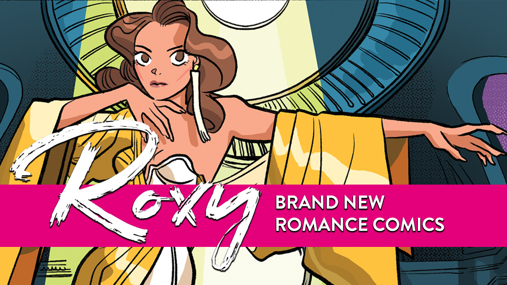 Check out our friends @2000AD's exciting Kickstarter! Ft. brand new comics from creators including @Nadia_Shammas_ @MagsVisaggs @scarygorgon @alexdecampi @EricaFails and more, Roxy is a romance anthology packed with new stories to get your heart racing! kck.st/3UyEULD