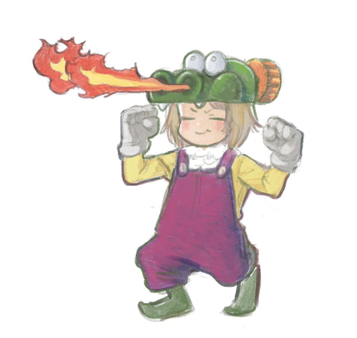 「ドラゴンファリン 」|とんではねろのイラスト