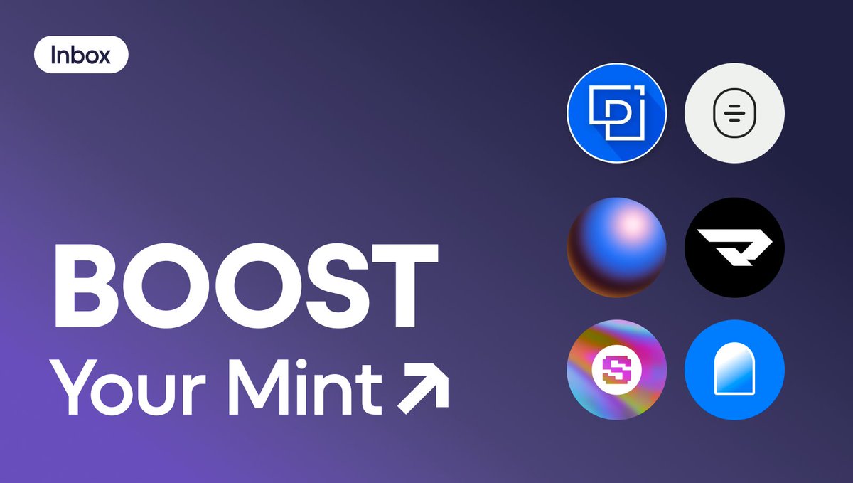 Daily boosts are back!! Link a mint from one of our supported platforms for a chance to get a boost ↓