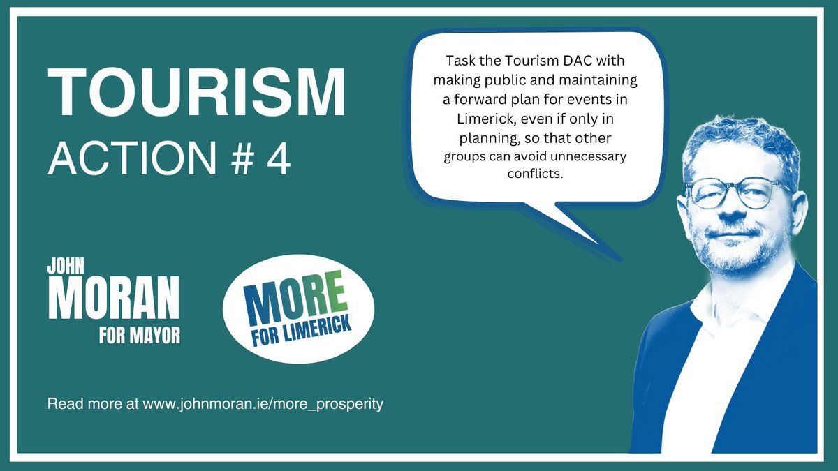 @WoodlandsHouse @LongcourtHH @DeebertHseHotel @IHFcomms @Irishtourismind @LimerickChamber How about a coordinated forward schedule of events? Let’s avoid tourist event rubbernecking to use that great Americanism so that restaurants have extra business every weekend. @adriancummins 4/10